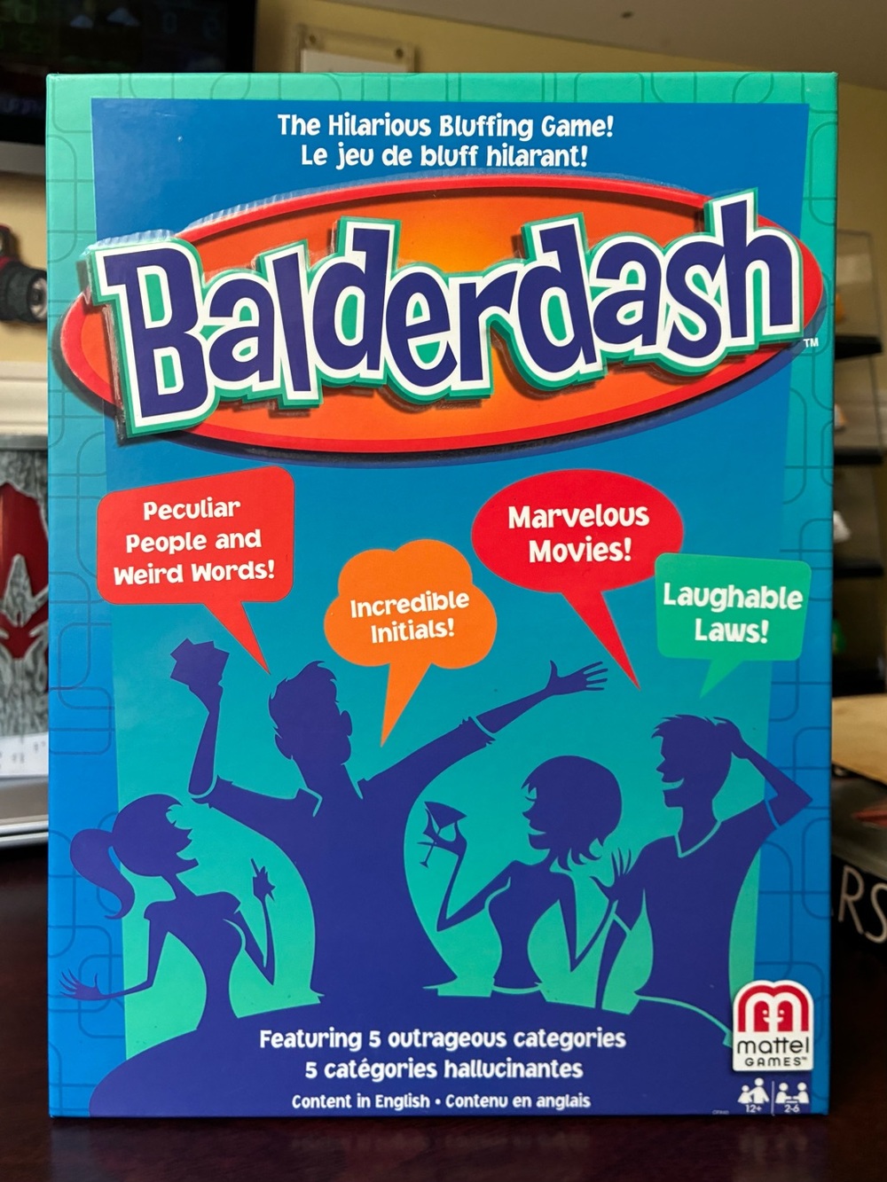 Mattel Balderdash Party Game (2014)